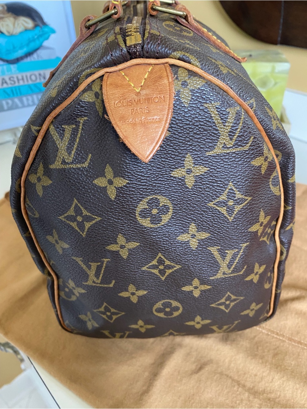 Louis Vuitton Spèedy 30 Monogram Satchel - Picture 12 of 16